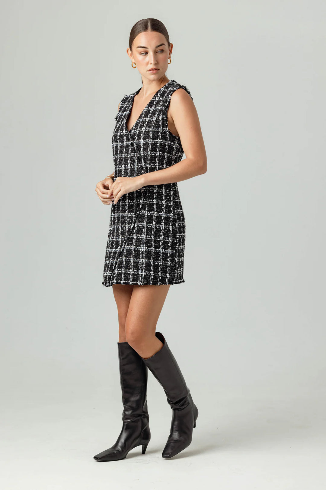Sundays | Lyra Dress - Frosted Window