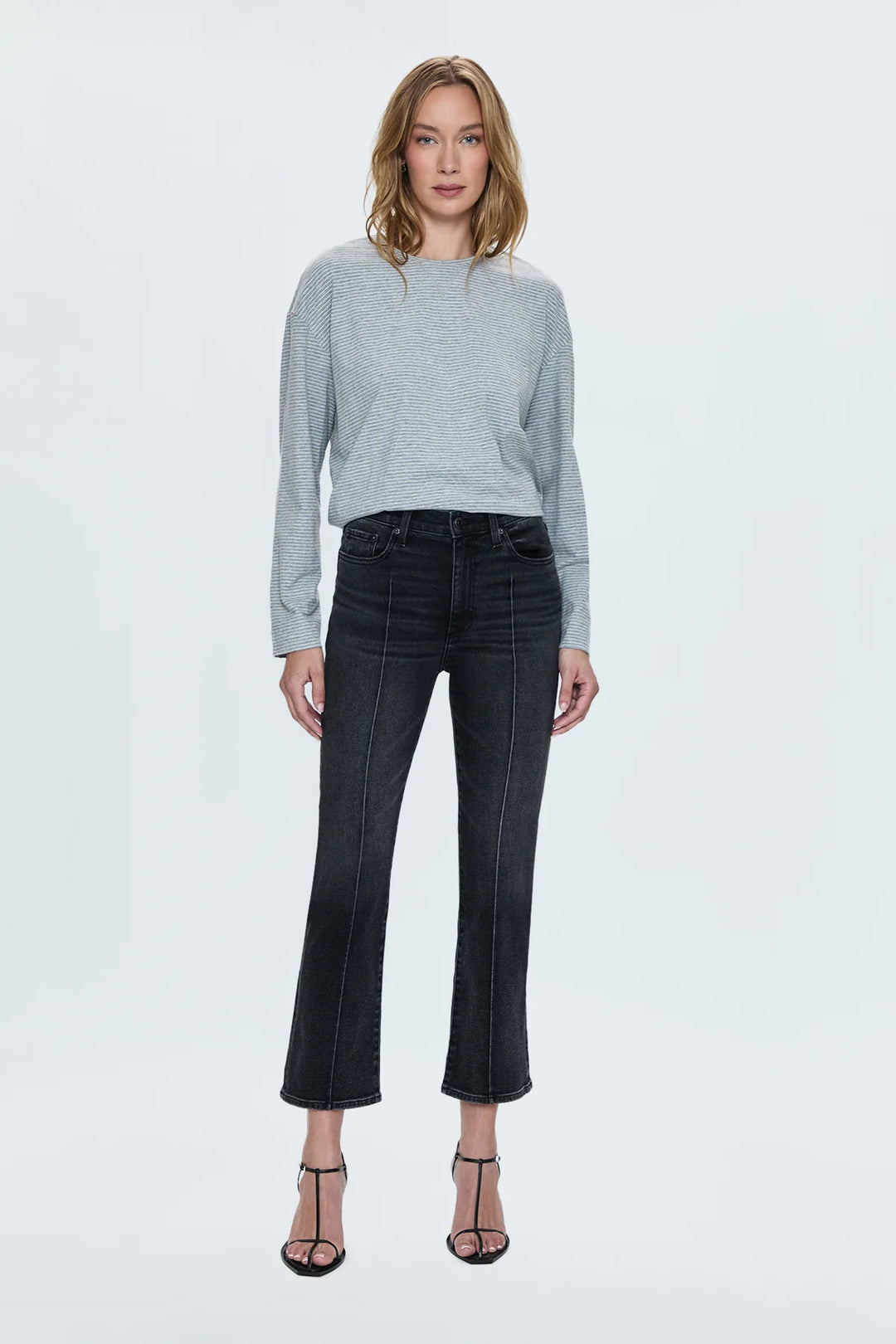 Pistola | Lennon Pintuck High Rise Crop Boot- Balance