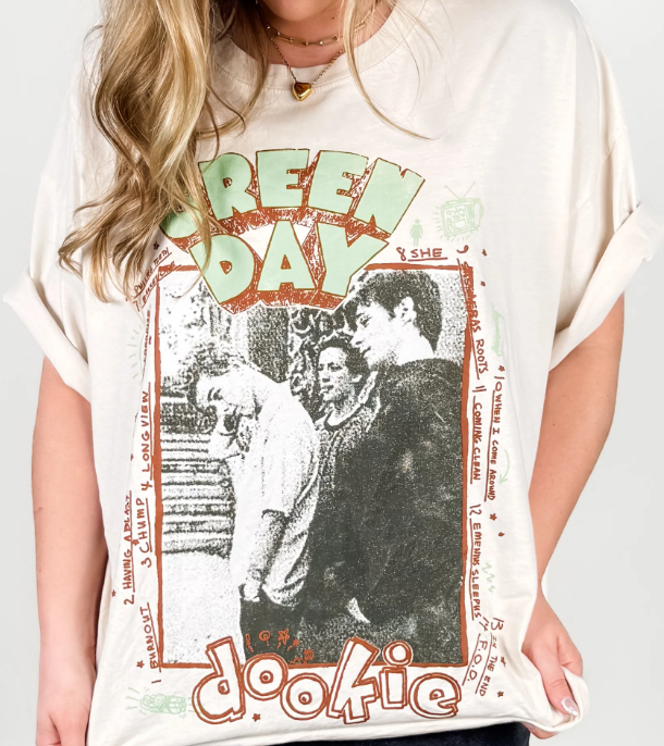 Daydreamer | Green Day Dookie Album One Size - Dirty White