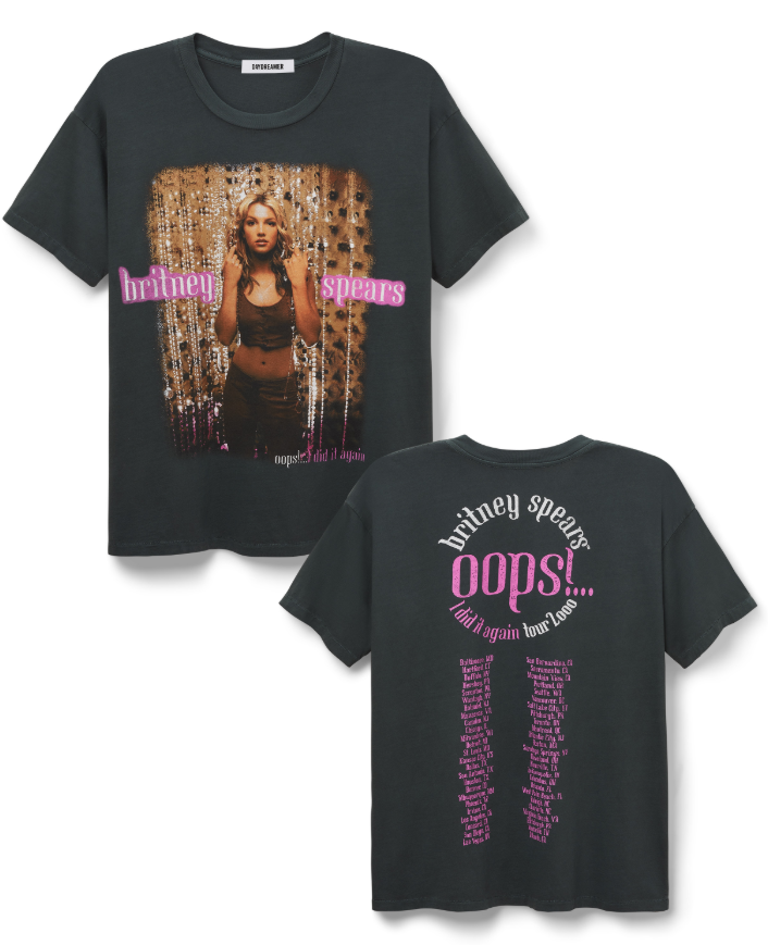 Daydreamer | Britney Spears Oops I Did It Again Merch Tee