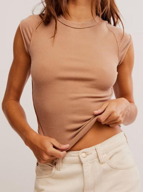 Free People | Ever Had Tee - Macchiato