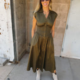 Hutch | Brynny Dress - Olive