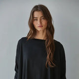 By Together | Daily Ease Knit Top - Black