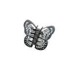 Solar Eclipse | Hand-painted Paper Kite Butterfly Claw Hair Clip