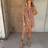 Show Me Your MUMU | Rosalie Tunic Dress - Rustic Meadow