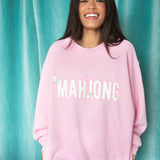 Friday + Saturday | Mahjong Mockneck - Pink
