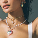 Vanessa Mooney | The Rebecca Heart Earrings