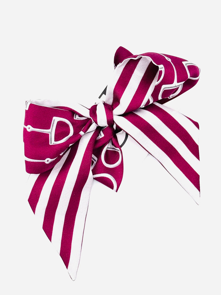 The Gameday Signature Scarf- Burgundy and White