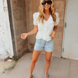 Daze | Valley Girl Short High Rise Patch Pocket- RomCom