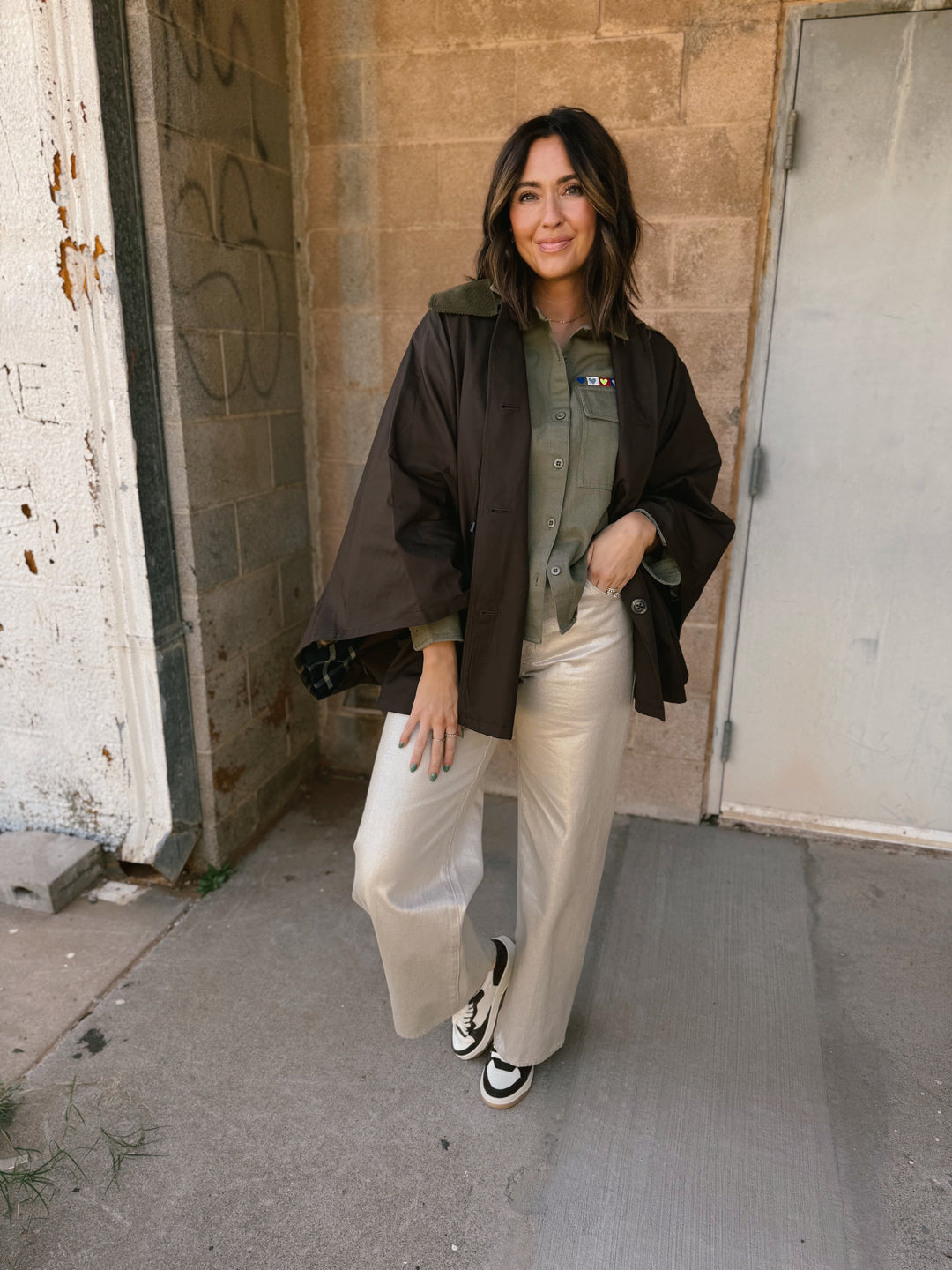 Kerri Rosenthal | Pia Love Brigade Shirt - Army Green