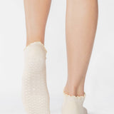 Pointe Studio | Women's Ruffle Full Foot– No Slip Cotton Blend for Pilates & Barre