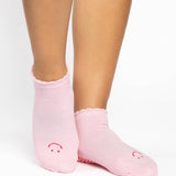 Pointe Studio | Women's Happy Full Foot Grip Sock – BBPink