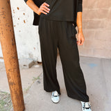 By Together | Daily Ease Pants Knit - Black