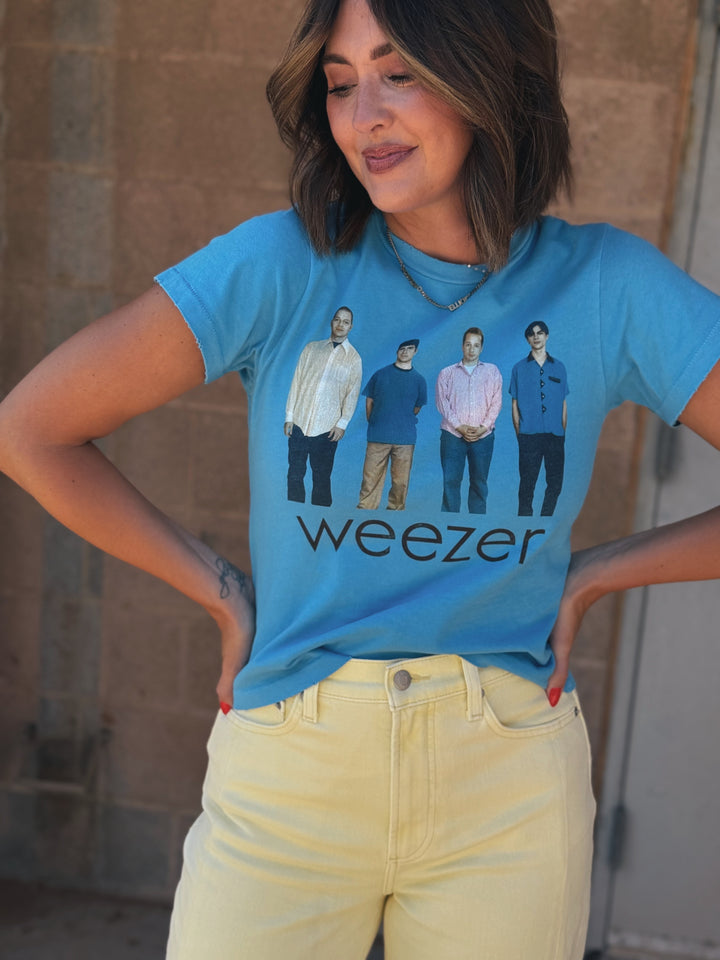 Daydreamer | Weezer Blue Album Vintage Tee - Ultra Blue