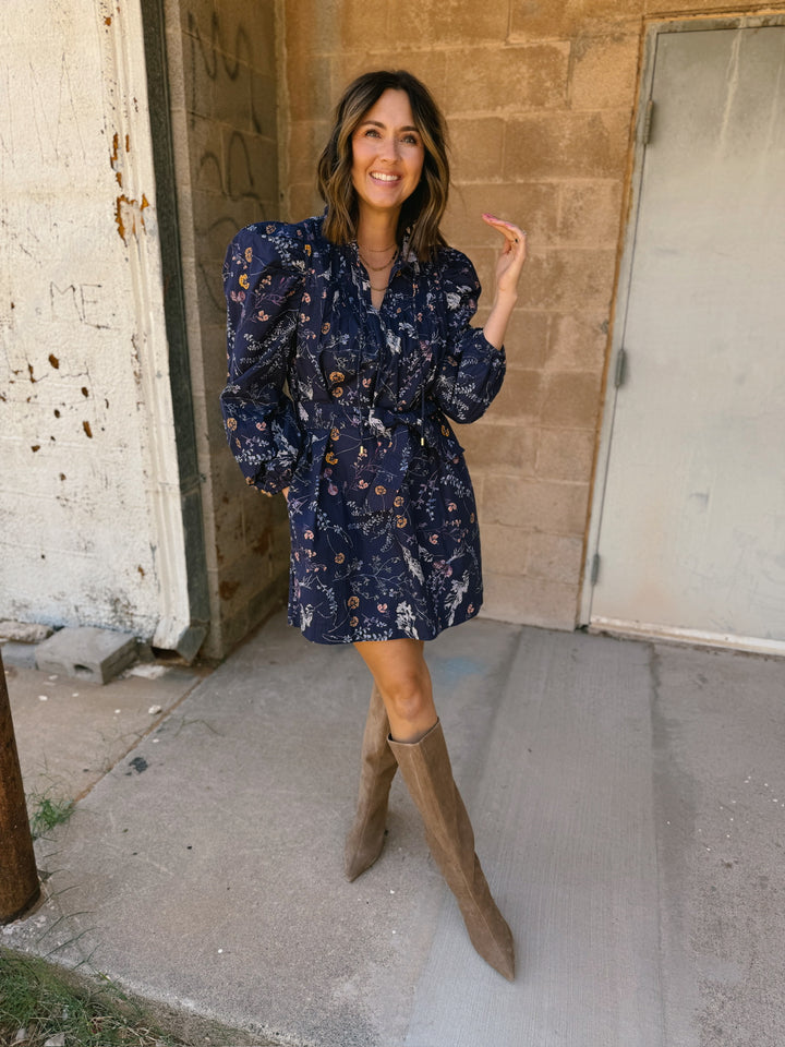 Free People | Kiki Kitten Heel Boot - Tan Suede