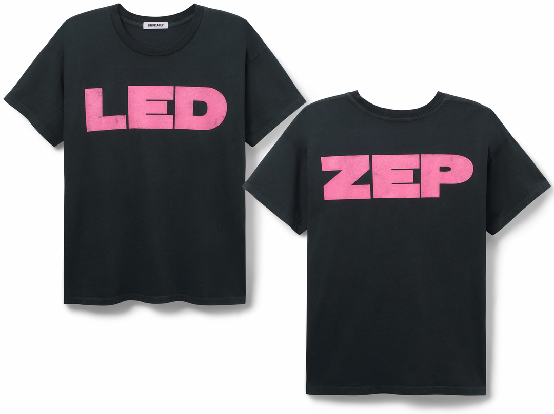 Daydreamer | Led Zep Merch Tee- Vintage Black