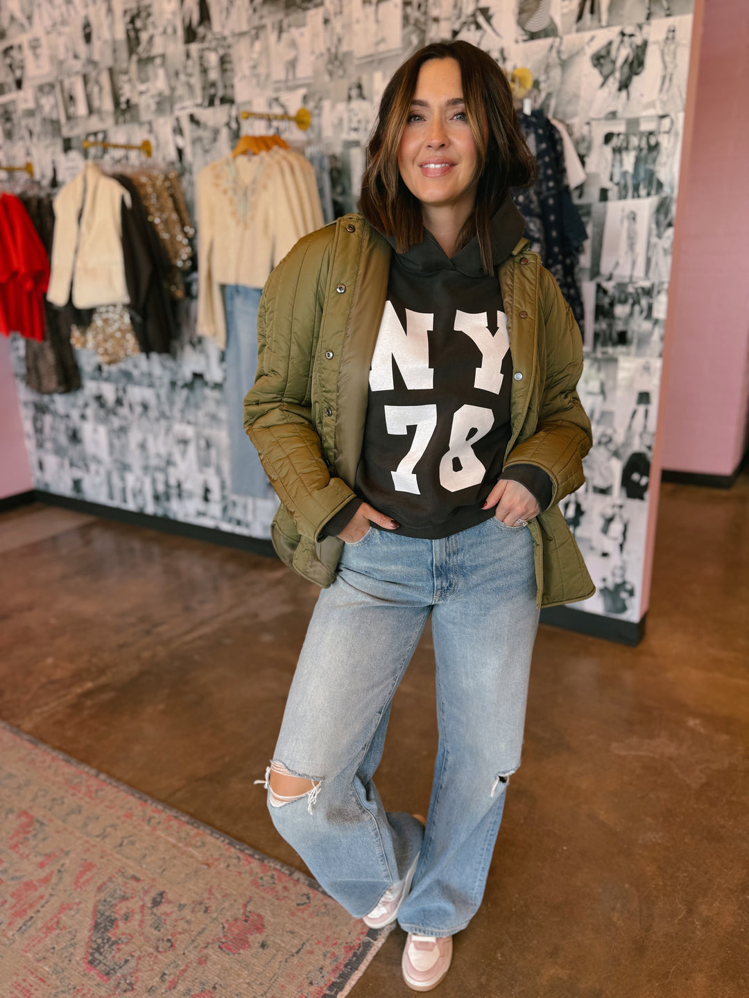 Pistola | Sawyer Quilted Barn Jacket - Olive