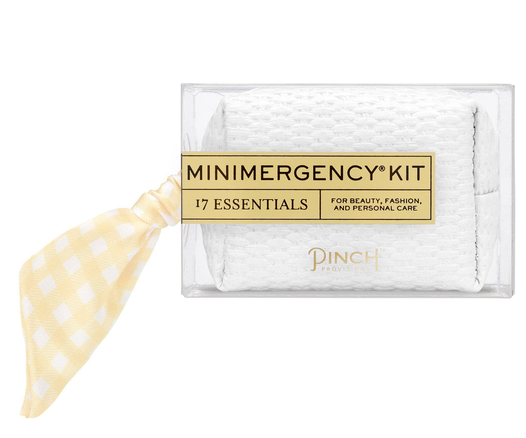 Gingham Scarf Minimergency Kit