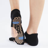 Women's Expression Strap Grip Sock – Midnight