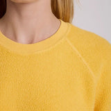 Perfect White Tee | Kennedy Crew Neck Sweatshirt - Gold