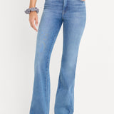 Good American | Soft Tech Good Classic Bootcut Jean - Indigo