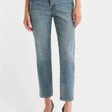 Good American | Vintage Straight Ankle Jean - Oak
