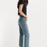 Good American | Vintage Straight Ankle Jean - Oak