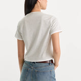 Good American | The Layered Tee - Vintage Grey