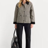 Good American  | The Heritage Jacket - Black Check