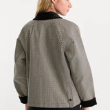 Good American  | The Heritage Jacket - Black Check