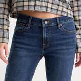 Good American | Good Low Rise Bootcut Jeans - Umber