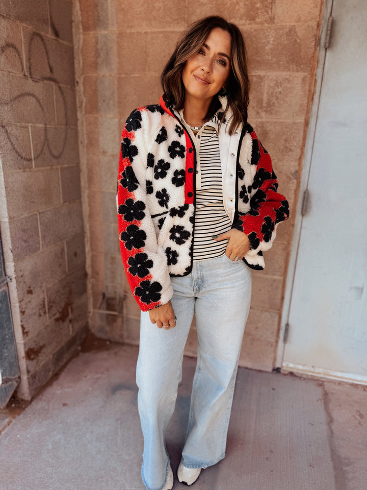 Free People | Lake Henley Stripe- Tea Combo