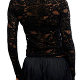 Free People | Raising Eyebrows Lace Top - Black