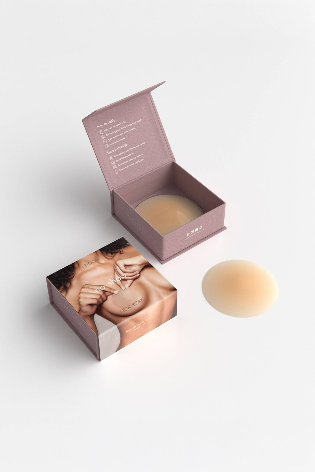 No-Show | Reusable Adhesive Nipple Covers