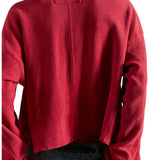 Free People | Celeste Quarterzip - Salsa