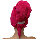 VOLO Beauty | Hero Hair Towel-Dahlia Luxe Tube