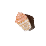 Solar Eclipse | Hand-painted Soft Serve Icecream Claw Hair Clip