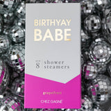 Chez Gagne | Birthyay Babe - Birthday Shower Steamers Gift - Grapefruit