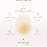 No-Show Extra Lift | Reusable Adhesive Lifting Nipple Covers