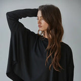 By Together | Daily Ease Knit Top - Black