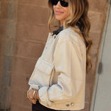 Z Supply | Rey Cropped Chore Jacket - Soapstone