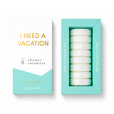 Chez Gagne | I Need A Vacation - Self-Care Shower Steamers - Coconut Lime