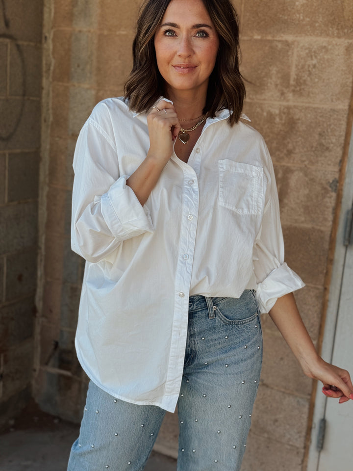 Free People | Sabine Tailored Shirt - Parchment