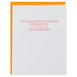 Keep Scrolling For Your Birth Year - Funny Birthday Card