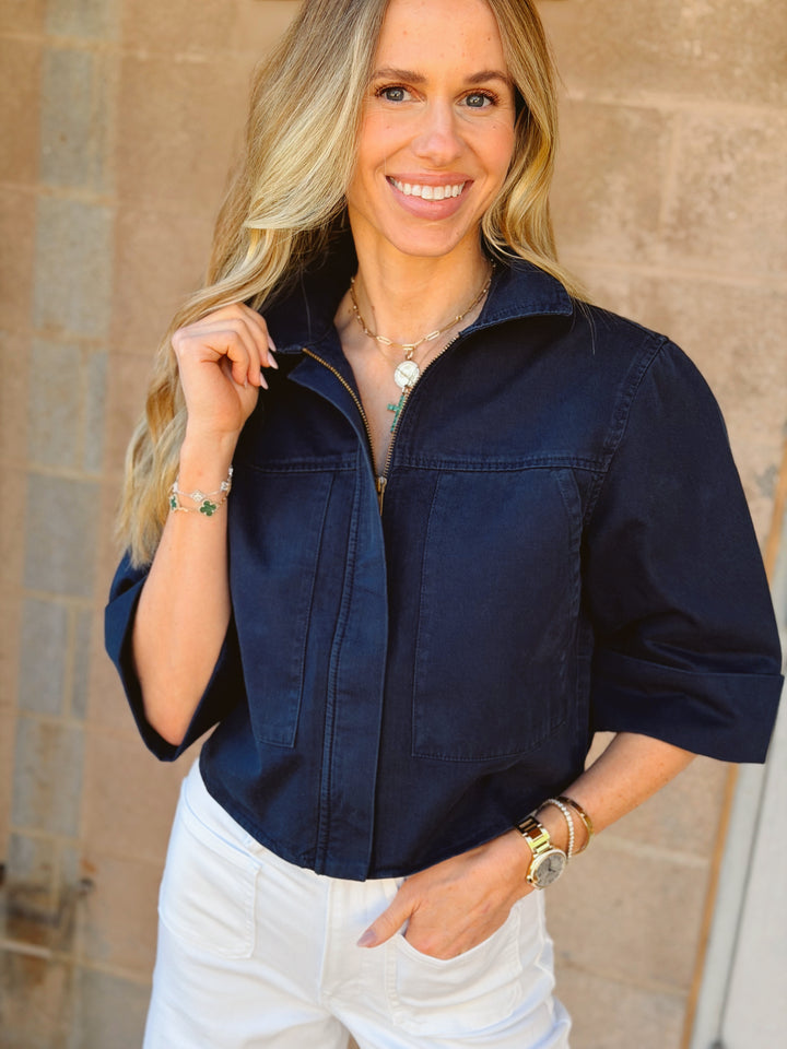 We Are Sundays | Annora Jacket - Navy