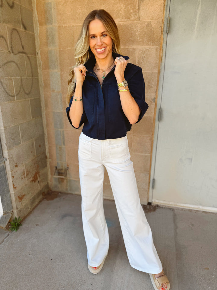 We Are Sundays | Annora Jacket - Navy