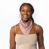 Jenni Earle | Heritage cotton bandana - “Chin Up Buttercup”