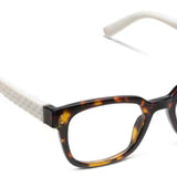 Peepers | Aubrey Blue Light - Tortoise/White