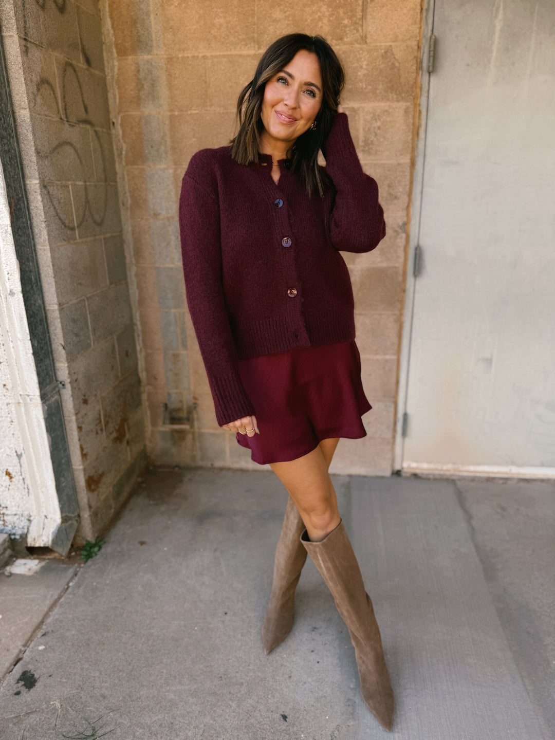 Z Supply | Breen Cardigan - Merlot