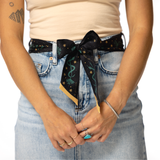 Jenni Earle | Silk Twilly Scarf - “Saddle Up and Lasso the Stars”